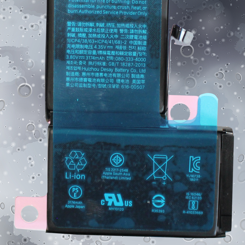 Battery Rpl. iPhone XS Max 6.5 in